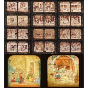 12 Stereoscopic Diableries Bk 1860