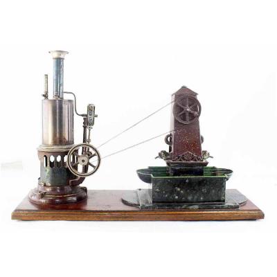 E. Planck Steam Fountain