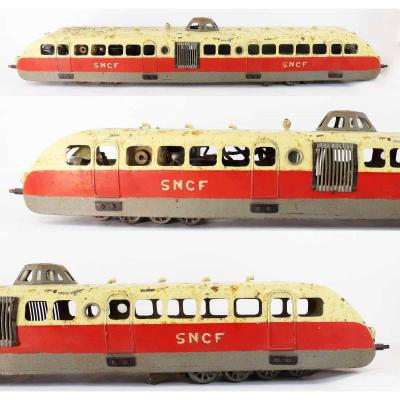Autorail Bugatti Sncf Circa 1940 - 1950