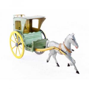 Cr Cabriolet Hippomobile Circa 1910.