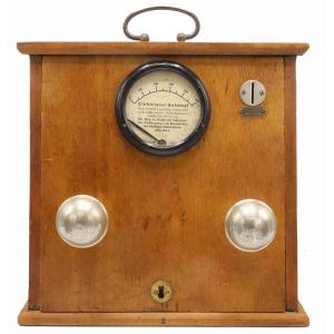 Coin-operated Electrizer Circa 1900