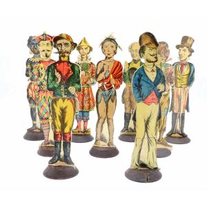 Comic Bowling Game Circa 1900