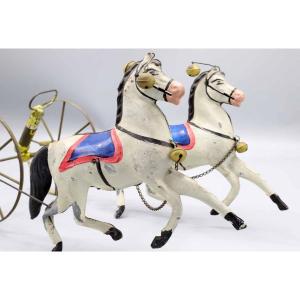 Horses To Push Toy From The Napoleon III Period