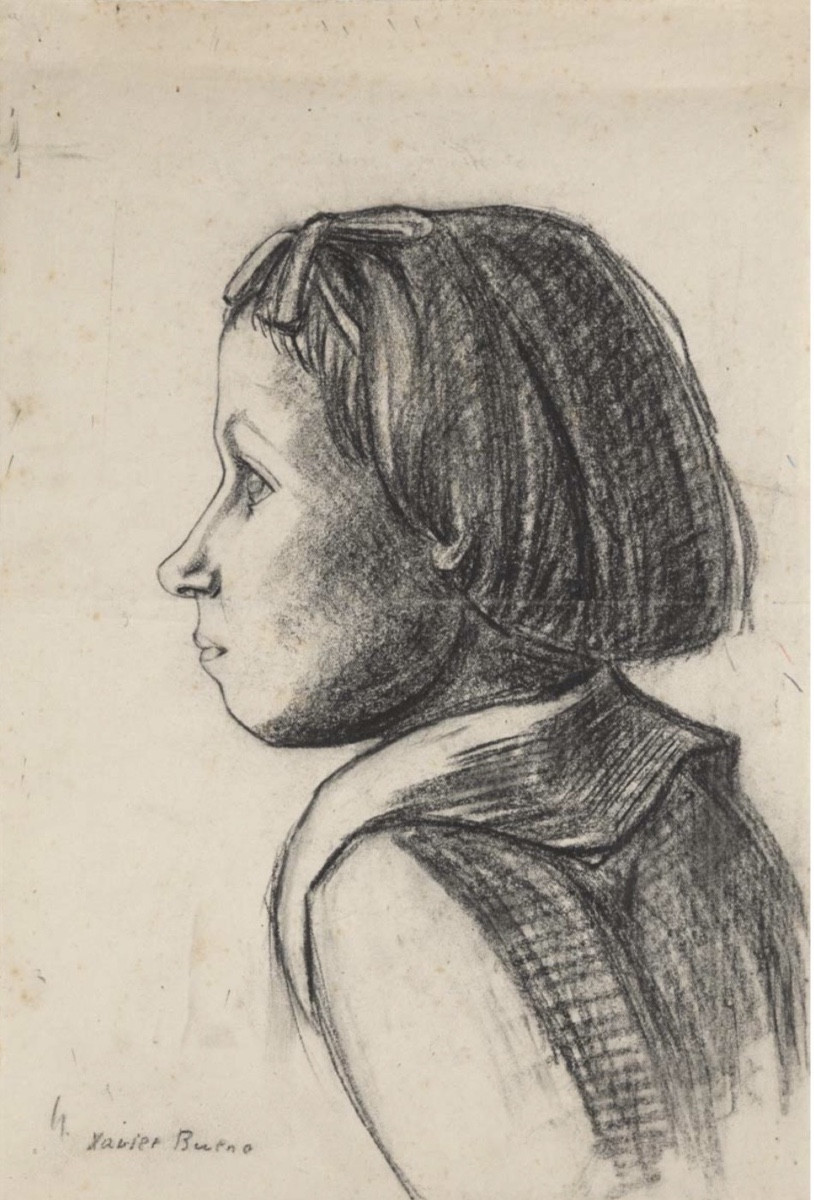 Xavier Bueno - Ritratto di fanciulla