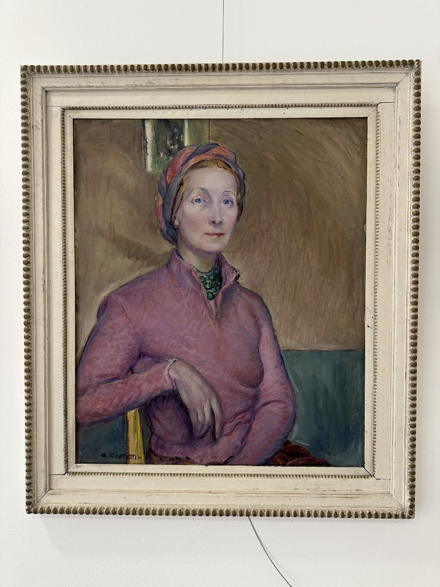 Giovanni Costetti - Ritratto di Mai Sewell Costetti 