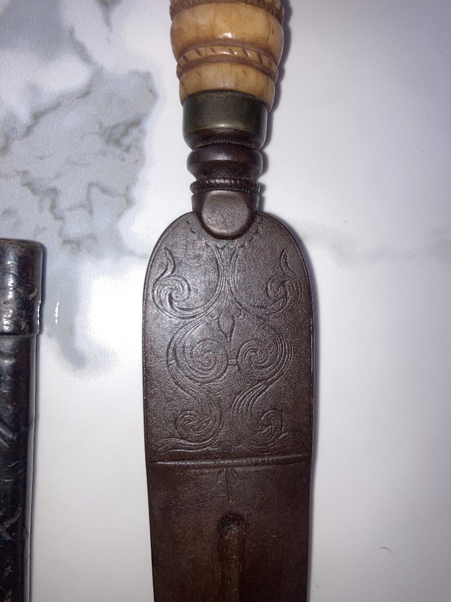 Coltello da caccia regno delle due sicilie circa 1780-photo-3