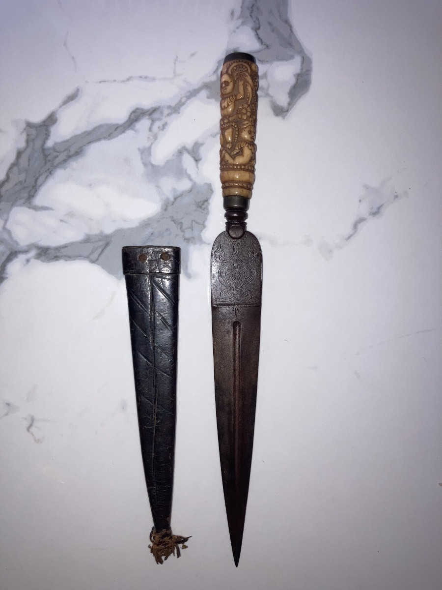 Coltello da caccia regno delle due sicilie circa 1780-photo-4