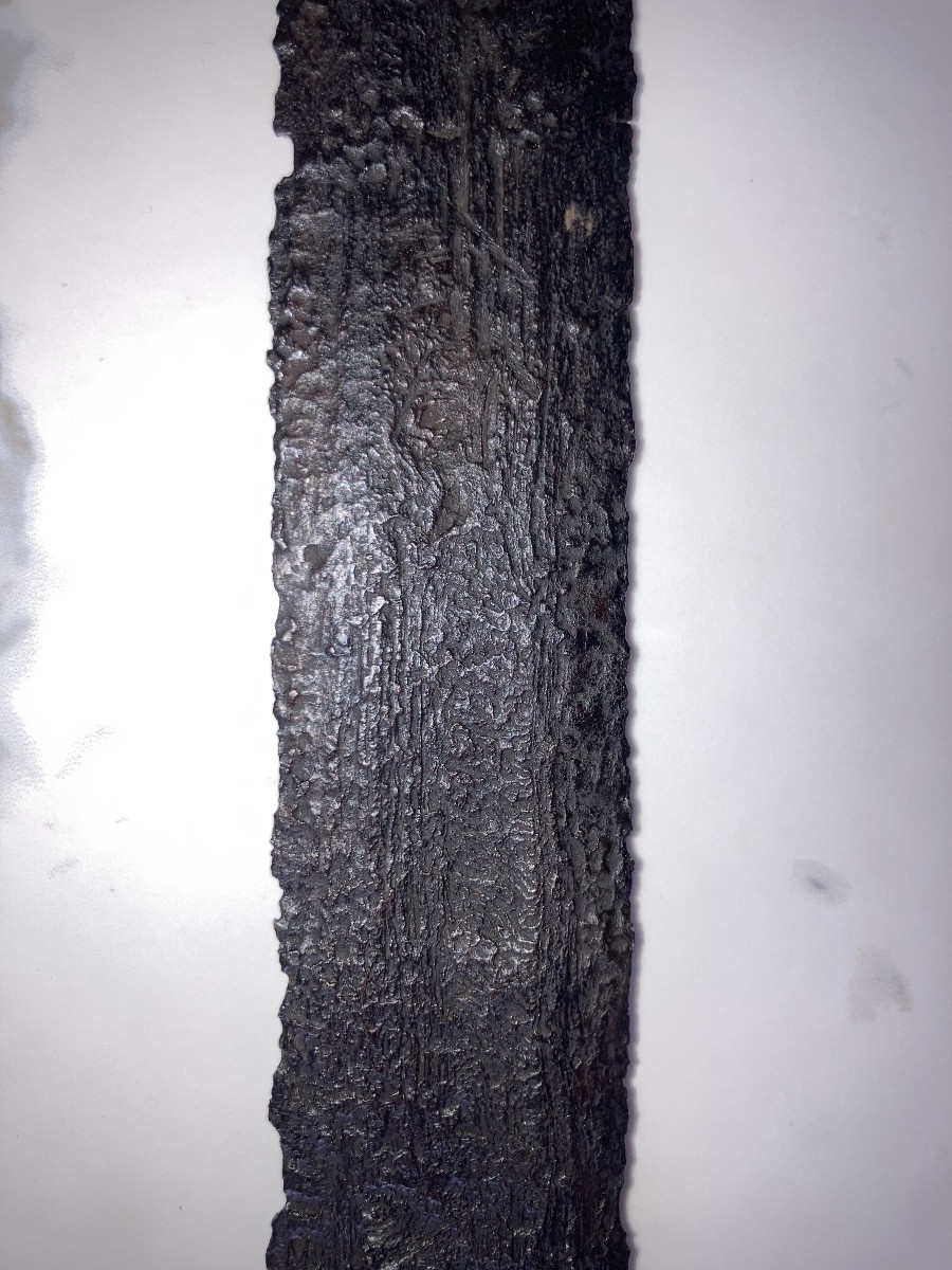Rara spada Vikinga con resti di decorazione -photo-3