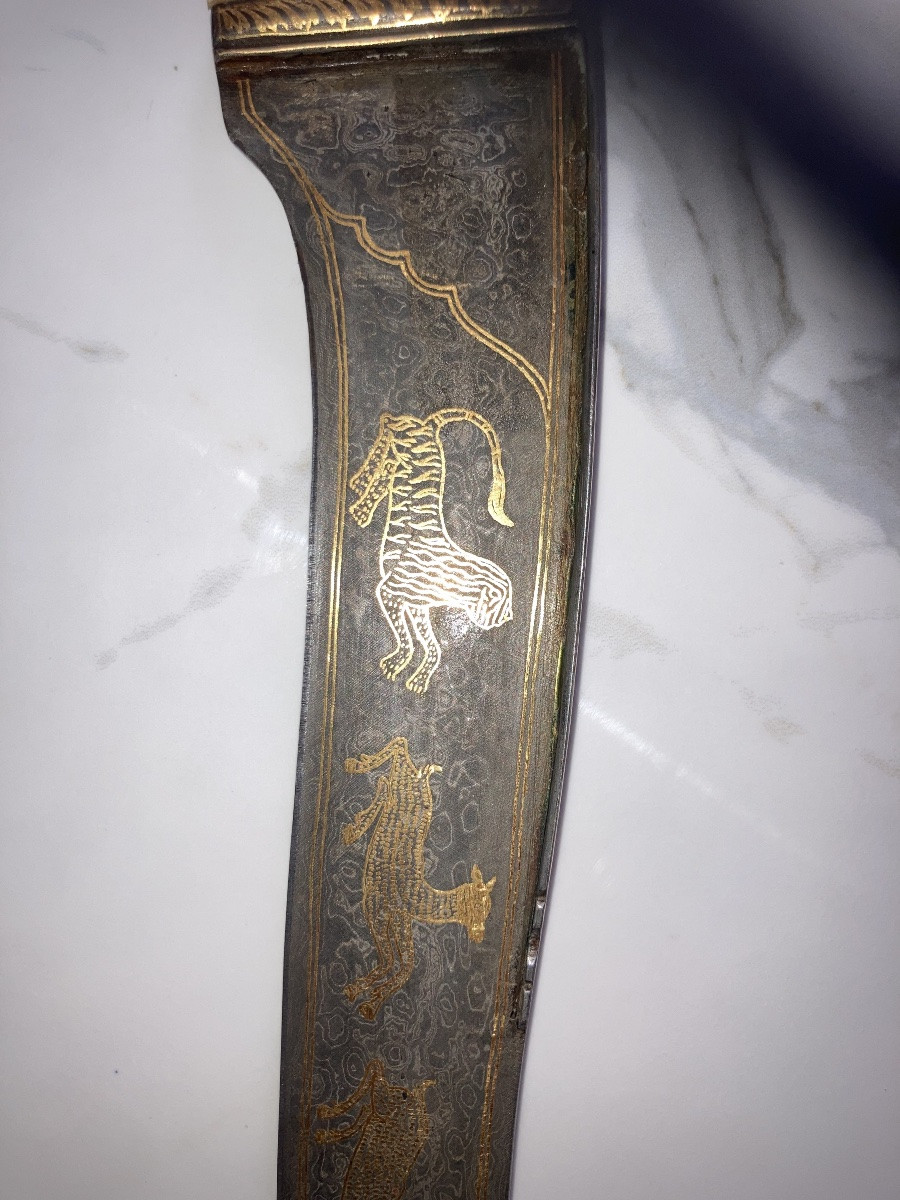 Khanjar ( coltello ) indopersia XIX secolo -photo-2
