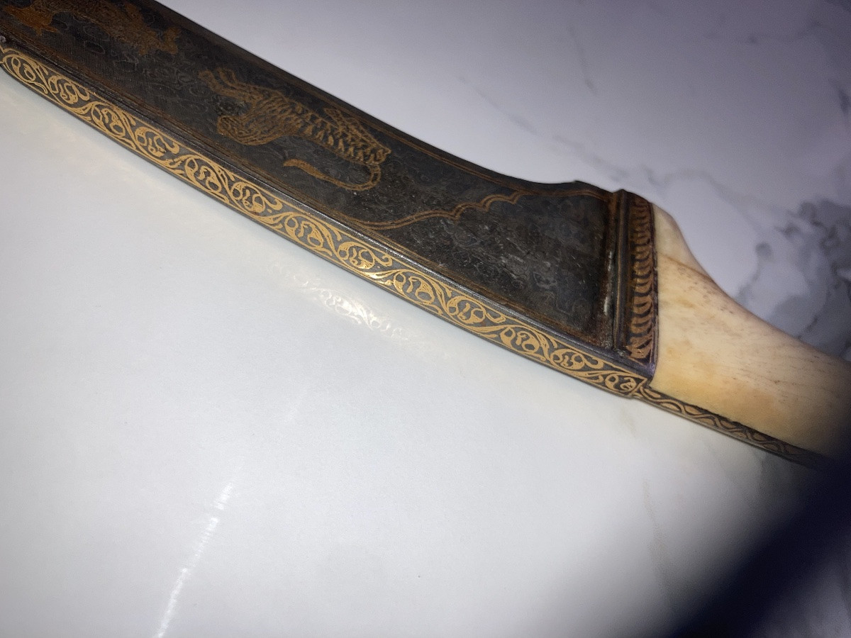 Khanjar ( coltello ) indopersia XIX secolo -photo-4
