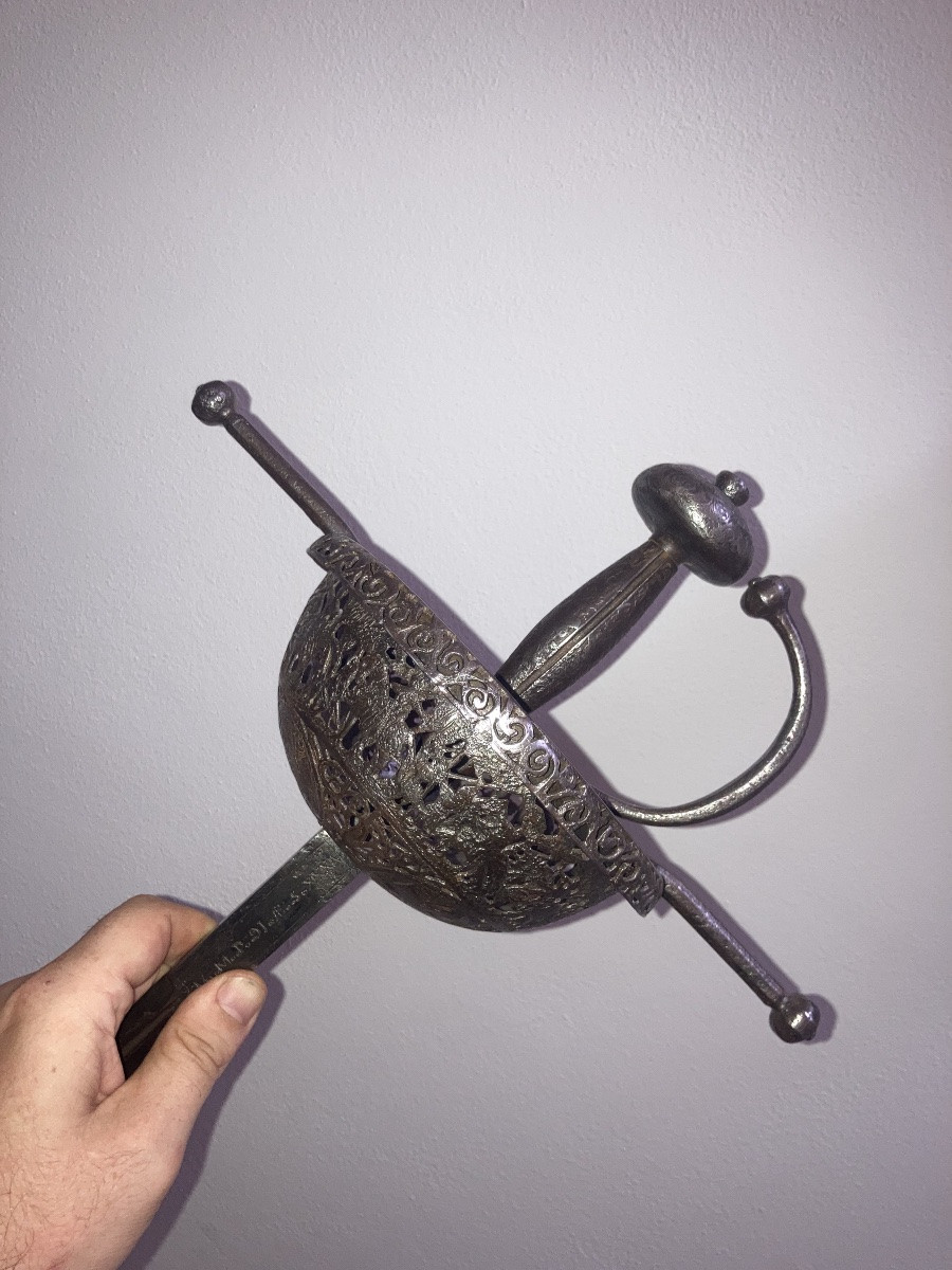 Spada a tazza nello stile del 1620 circa -photo-2