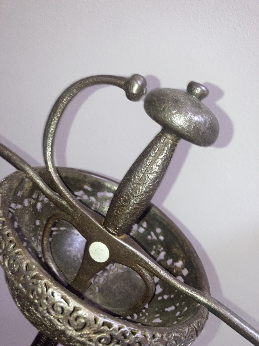 Spada a tazza nello stile del 1620 circa -photo-3