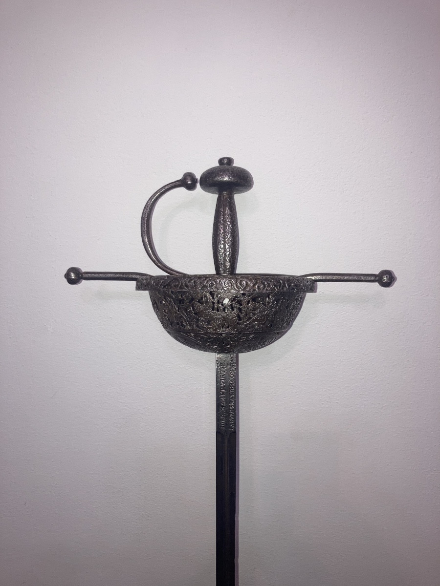 Spada a tazza nello stile del 1620 circa 