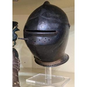 Elmo “ armet “ Italiano del XV secolo 