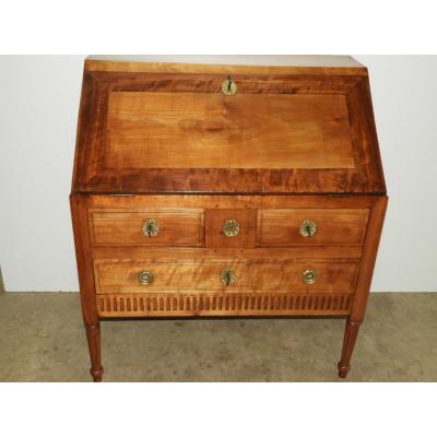 Secrétaire Bureau de pente en cerisier