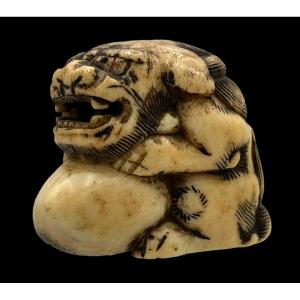 Netsuke Shichi - Meiji Period