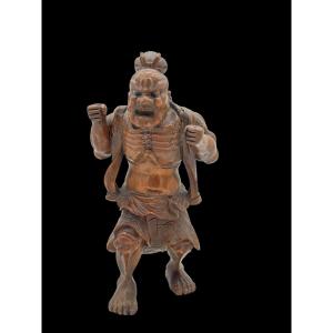 Wooden Okimono - Meiji Period