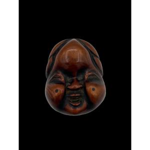 Netsuke Mask - Meiji Period