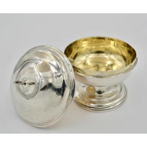 Silver Travel Ciborium, France Eighteenth Century, Perpignan Circa 1784