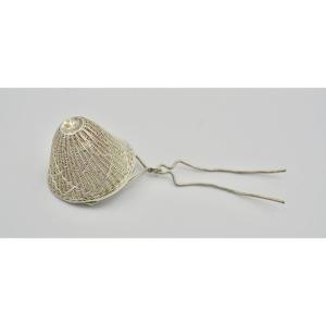 Passe-thé En Argent, France XIXe Siècle Vers 1819