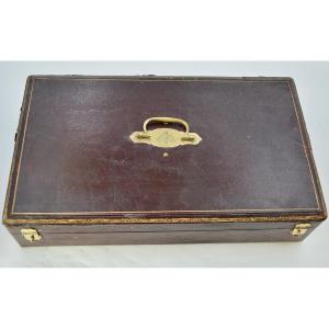 Coffre / Boite Rangement Argenterie, France XIXe Siecle