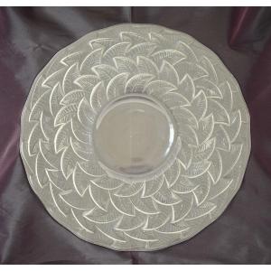 René Lalique, “abalone N1” Plate Circa 1931, Signed