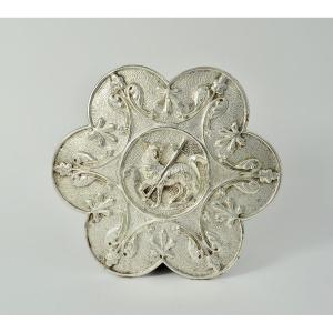 Kiss Of Peace, Silver-plated Bronze, France Circa 1800
