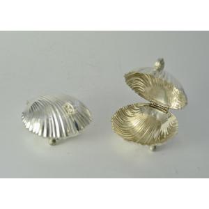 Pair Of Caviar Display Stands, Silver France Circa 1900