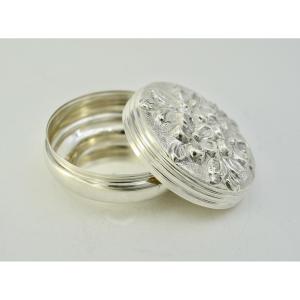 Stamped Silver Box, 20th Century Foreign Work 