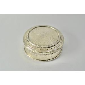 Guilloché Silver Box, France, Circa 1911