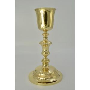 Gilt Silver Chalice, France Circa 1850, By Trioullier, Goldsmith 