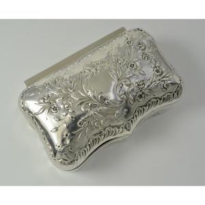 Silver Box, Louis XVI Style, France, Late 19th Century