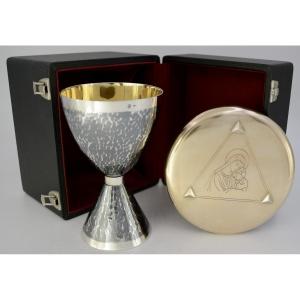 Silver Travel Chalice, France Circa 1950