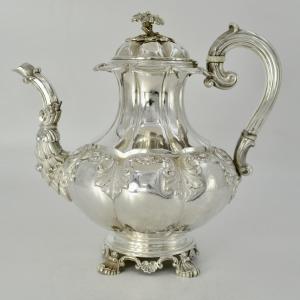Silver Teapot, France, Circa 1850