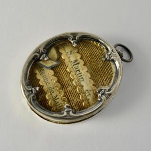Reliquary / Pendant, Silver France Circa 1900