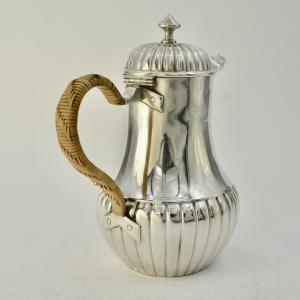 Silver Coffee Pot, France Circa 1900