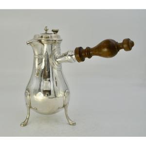 Silver Chocolatière France 18th Century, Paris Circa 1775