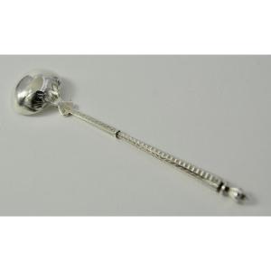 Mustard Spoon, Silver France XIX Eme Siecle.