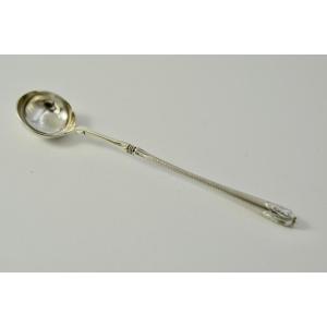 Silver Mustard Spoon France Circa 1900