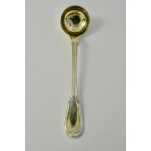 Silver Mustard Spoon France Circa 1830