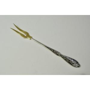 Russia 20th Century . Silver Lemon Fork