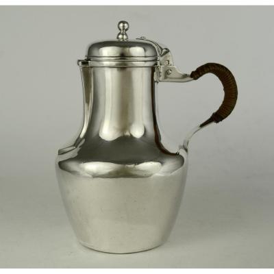 Egoist Jug Marabout Silver Late Nineteenth Century