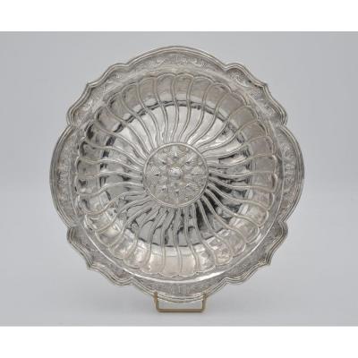Silver Bowl, Mexico Eighteenth Century By Diego Gonzales De La Cueva