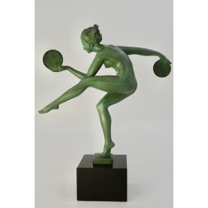 Alexandre Joseph Derenne (xix-xx) Dancer With Cymbals.