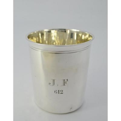 Timpani In Silver France By Tonnelier Orfèvre XIX Century