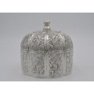 Betel Box In Silver, India Around 1900