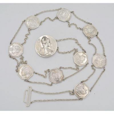 Silver Wedding Belt, France Nineteenth Century