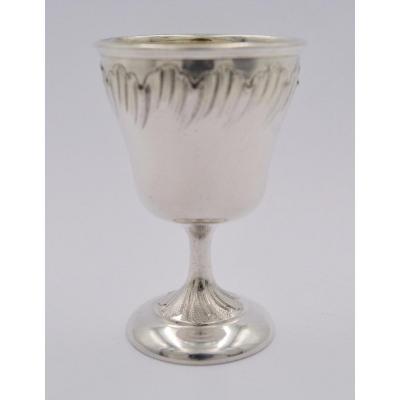 Egg Cup In Silver France Late Nineteenth Century / Rocaille