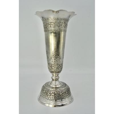 Silver Trumpet Cup / Southeast Asia / Siam Cambodia
