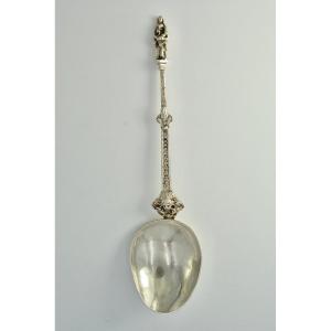 Apostle Ceremonial Spoon In Silver Circa 1900